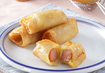 Resep Gorengan Buka Puasa Enak, Lumpia Sosis Mayones Ini Cuma Butuh 4 Bahan Saja