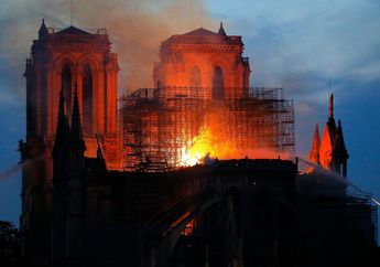 Gereja Notre Dame Berusia 850 Tahun di Paris, Terbakar! Ini Faktanya!