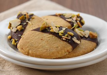 Kue Kering Gurih Dengan Tampilan Cantik, Pistachio Cookies Ini Memang Istimewa