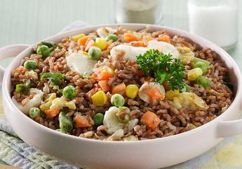 Resep Nasi Goreng Merah Oriental Praktis Ini Dijamin Bikin Nasi Merah jadi Favorit