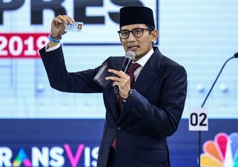 Jokowi-Amin Masih Unggul, Muncul Spekulasi Sandiaga Uno Bakal Kembali Jadi Wagub DKI