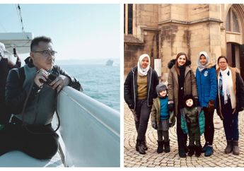 Boyong Keluarga dan Baby Sitter Liburan ke Singapura, Anang Hermansyah Tak Segan Jadi Tukang Foto Para Pengasuh