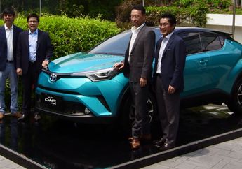 Harganya Rp 523 Jutaan, Toyota C-HR SUV Hybrid Pertama di Indonesia
