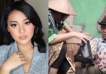 Jadi Tukang Jamu, Aurel Hermansyah Dikasihani Oleh Tukang Parkir dan Pedagang Sandal, Ini Alasannya!