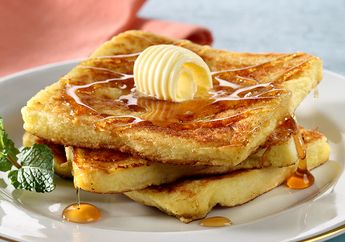 Resep Basic French Toast Sederhana, Olahan Roti yang Tidak Sulit Sama Sekali