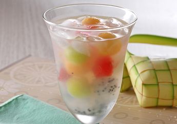 Resep Blewah Spesial Pasti Mudah Dibuat dengan Resep Es Bola-Bola Buah