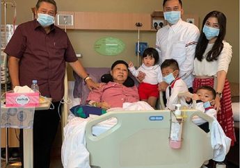 Wajah Ani Yudhoyono Semakin Pucat dan Sulit Makan Akibat Leukimia , Aliya Rajasa Berdoa dan Tulis Pesan Haru