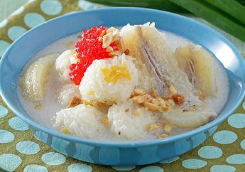 Menu Buka Puasa Sederhana, Kolak Bola Ketan Nikmat untuk Menunggu Sore Tiba