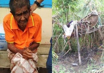 Berumur 85 Tahun, Kakek Tua Ini Tinggal Sebatang Kara di Semak-semak dan Hanya Berpenghasilan Rp 2 Ribu per Hari