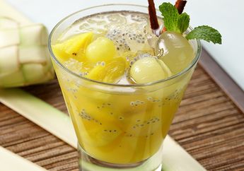 Minuman Buka Puasa Dari Nanas, Es Koktail Markisa Ini Segarnya Bikin Ketagihan