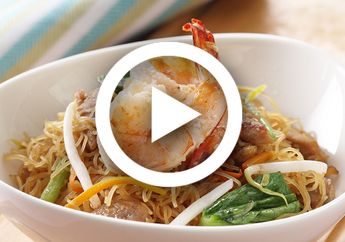 (Video) Resep Bihun Bumbu Terasi, Menu Makan Siang Sederhana Tapi Nampol Enaknya