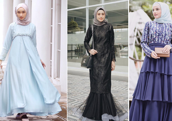 5 Gown Hijab yang Elegan & Manis Untuk Kondangan atau Prom Night!