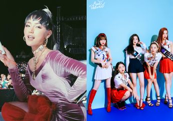 Selfie Bareng Girlband Kpop Red Velvet di Atas Panggung, Jessica Iskandar Kena Semprot Netizen: Keliatan Gak Profesionalnya!