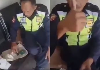 Jadi Viral, Aksi Satpam Ini Makan Nasi Padang Pakai Obat Nyamuk Bakar Bikin Ngeri!