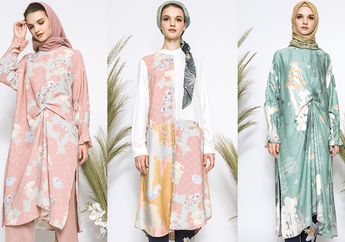 5 Model Tunik Warna Pastel dari COTTONINK Buat Gaya Kece & Santun Saat Lebaran!