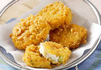 Menu Buka Puasa dan Sahur Besok, Jangan Lupa Buat Nugget Cumi Cornflake yang Super Enak Ini