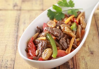 Menu Buka Puasa dan Sahur Enak, Tumis Daging Paprika Ini Bisa Siap dalam 30 Menit Saja
