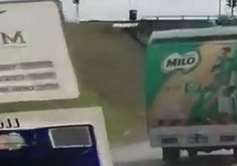 Viral Truk Milo Dikejar Mobil Pribadi di Jalan Tol, Ini Gegaranya