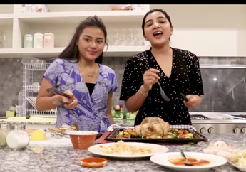 Jago Masak, Begini Serunya Aurel Hermansyah dan Ashanty di Dapur!