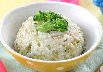 Menu Buka Puasa dan Sahur Sehat, Nasi Tim Udang Brokoli Ini Pasti Jadi Favorit