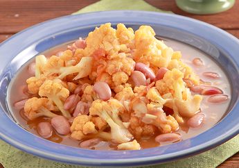 Menu Buka Puasa Sederhana, Cukup 20 Menit Buat Tumis Kembang Kol Kacang Merah