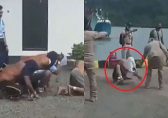 Tak Manusiawi, Tersebar Video Petugas Lapas Seret Para Napi Nusakambangan Saat akan Dipindahkan