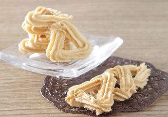 Resep Kue Kering Lebaran Idul Fitri, Semprit Sagu Kacang Almond Renyah Ini Begitu Menggoda