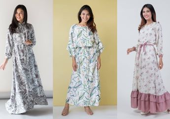 Santun & Kekinian, Pakai 3 Model Floral Dress Harga Murah Ini Saat Bulan Puasa!