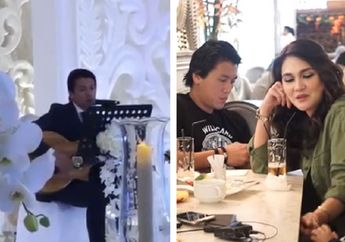 Cuek dan Buang Muka Saat Makan dengan Luna Maya, Reino Barack Tampil Romantis Latunkan 'Restu' dengan Gitar