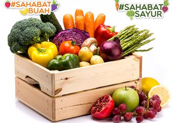 Trik Menyimpan Buah dan Sayur Agar Tidak Cepat Rusak, #SahabatBuah dan #SahabatSayur Harus Tahu!