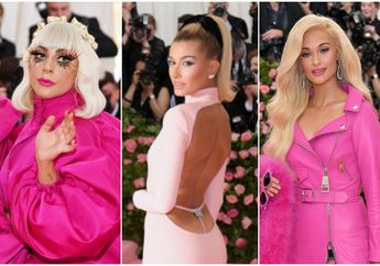 Intip Penampilan 7 Seleb Hollywood yang Pakai Outfit Pink di Met Gala 2019