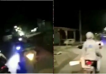 Bikin Bulu Kuduk Merinding, Begini Fakta Foto Gangster Acungkan Celurit di Jalanan Jakarta yang Viral di Media Sosial