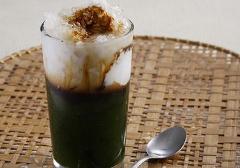 Minuman Buka Puasa Sederhana, Es Cincau Hijau Segar Pasti Selalu Ditunggu Keluarga