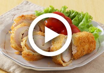 (Video) Resep Ayam Krispi Gulung Keju, Sajian Spesial Untuk Buka Puasa