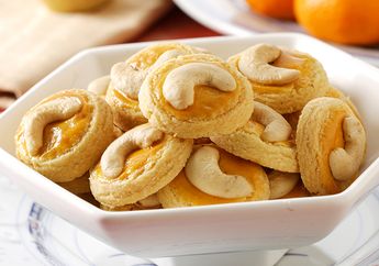 Kue Kering Lebaran Kacang, Kue Kacang Mede Ini Cantik Punya Rasa yang Bikin Kangen