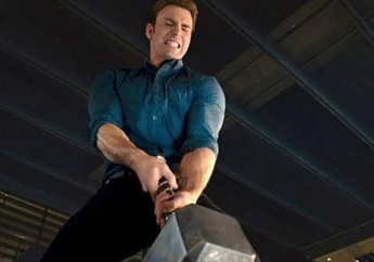 Ternyata Dulu Captain America Pura-pura Tidak Bisa Angkat Palu Thor!