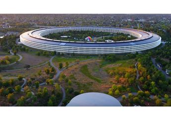 Terungkap, Bangunan Misterius di Tengah Apple Park untuk Acara 17 Mei