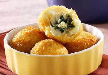 Menu Takjil Buka Puasa Gorengan, Resep Kroket Kentang Bayam Ini Enaknya Kelewatan