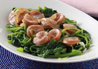 Resep Tumis Bayam Teriyaki Enak, Menu Pelengkap yang Praktis Banget Dibuat!