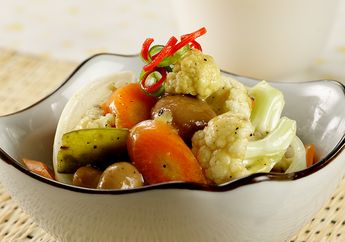 Menu Sahur Praktis Sehat, Tumis Sayur Ala Oriental Ini Tinggal Oseng Sebentar Saja