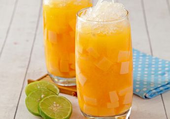 Minuman Buka Puasa yang Baik Untuk Puasa, Resep Es Agar Jeruk Rumput Laut ini Usir Dahaga Seketika