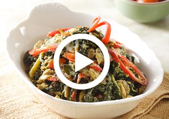 (Video) Resep Daun Pepaya Bumbu Kuning yang Gurih dan Anti Pahit