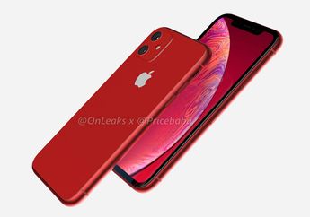 Gambar Render Penerus iPhone XR dengan Bingkai Kamera Persegi