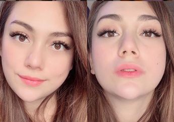 Ikut Acara Buka Walau Tak Berpuasa, Penampilan Celine Evangelista Pakai Hijab Bikin Bingung Warganet