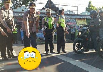 Tidak Pakai Helm, Begini Cara Kapolres Salatiga Contohkan Kepala Pecah