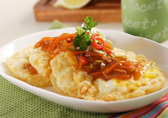 Menu Sahur Praktis Sederhana, Telur Ceplok Saus Asam Manis Ini Pasti Disuka