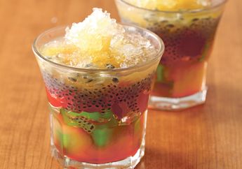 Minuman Buka Puasa Untuk Jualan, Es Agar-Agar Hijau Markisa Cantik Ini Buat Mata Langsung Tertuju