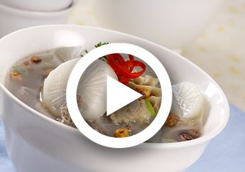 (Video) Resep Soto Babat untuk Makan Malam, Kuahnya Nendang Banget!