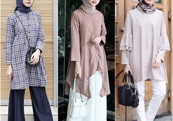 8 Pilihan Tunik Untuk Bulan Puasa yang Santun & Modis Kekinian!
