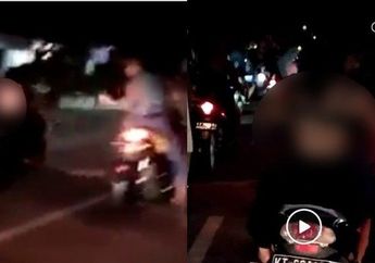 Lakukan Sahur On The Road, Remaja Putri Ini Justru Lakukan Hal Memalukan di Atas Sepeda Motor